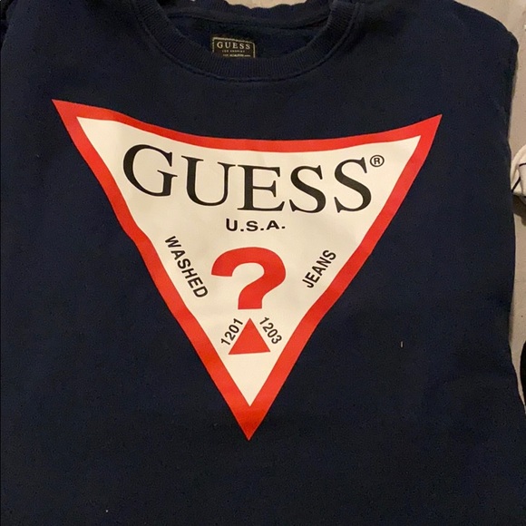 Guess Crewneck Sweatshirt - Picture 2 of 3